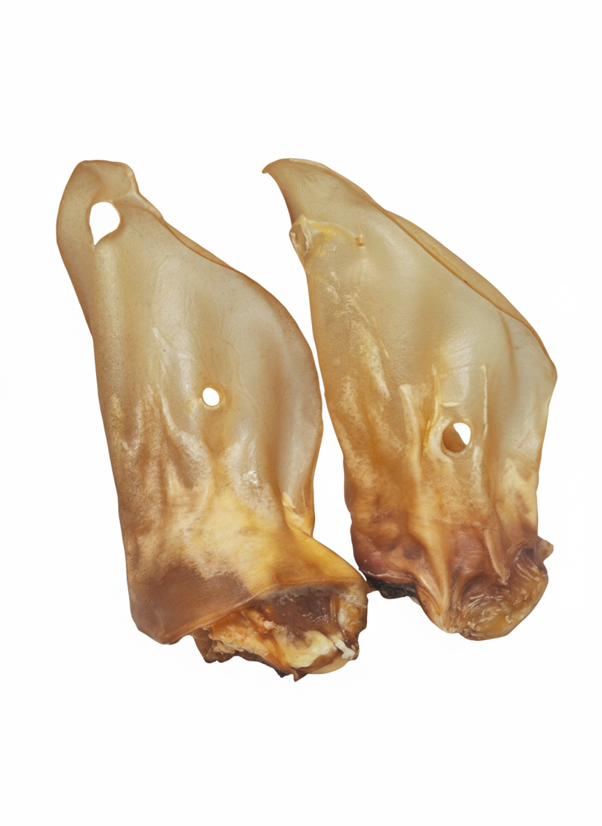 Rinderohren mit Muschel
